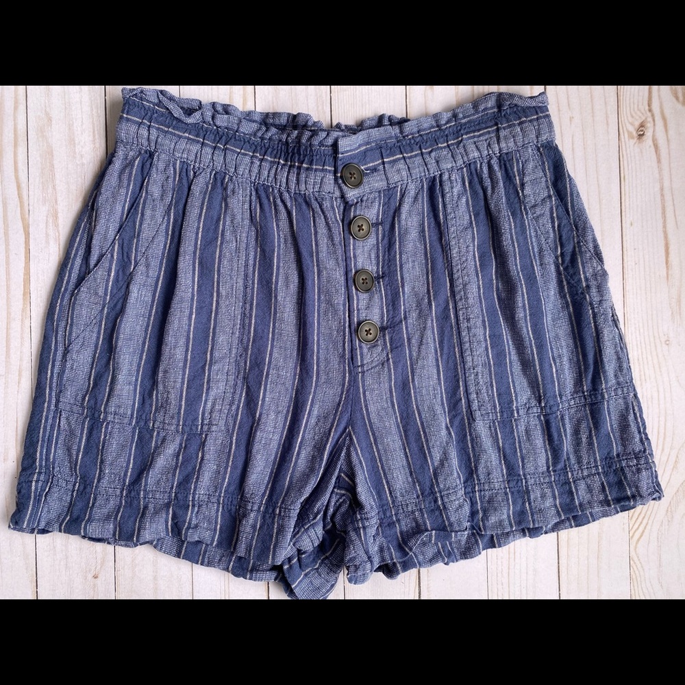Popsugar Linen beach shorts